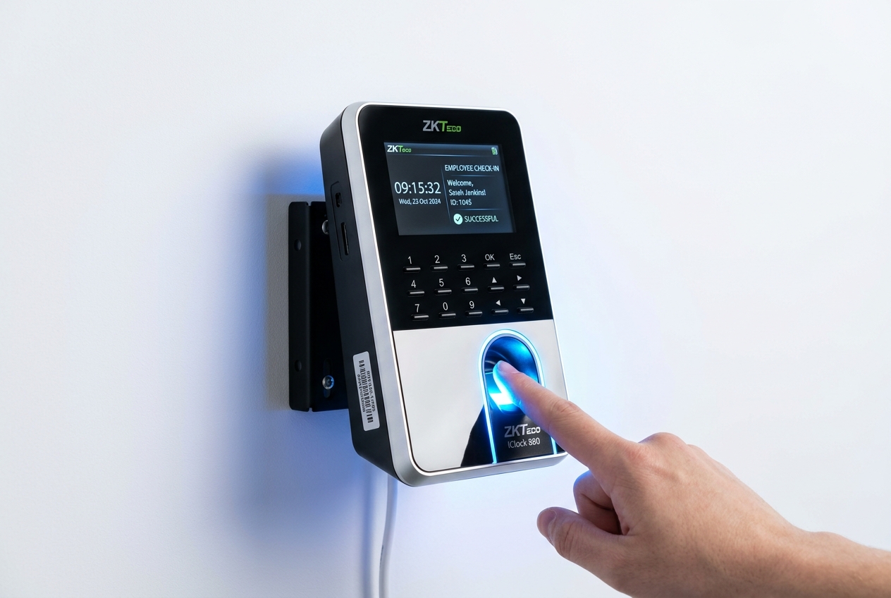 Terminal Biométrique Compatible ComptaPlus